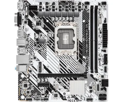 Asrock H610M-HDV/M.2+ D5 Intel H610 DDR5 Lga 1700 Micro ATX
