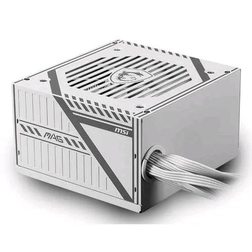 Msi Mag A650BNL Alimentatore 650 W 80 Plus Bronze W 24-Pin ATX Bianco