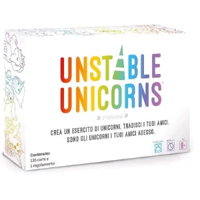 Asmodee Unstable Unicorns Gioco di Societa'