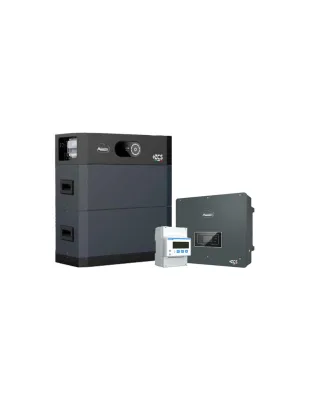 Sistema di accumulo trifase inverter 10kW Zucchetti batteria al litio HV SMART 5K 10.24kWh