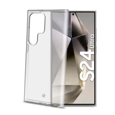 Celly Samsung Galaxy S24 Ultra 5G Cover in Moribdo Tpu Anti-Shock Trasparente