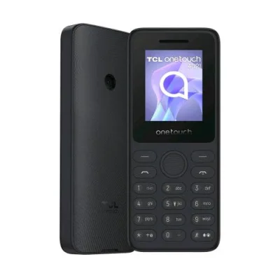 TCL Onetouch 4021 Dual SIM 1.8" Mobile Phone Design Slim Fotocamera Bluetooth Italia Dark Night Grey