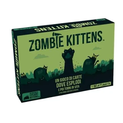 Asmodee Zombie Kittens Gioco da Tavolo Base