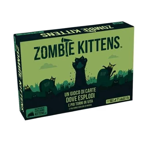 Asmodee Zombie Kittens Gioco da Tavolo Base