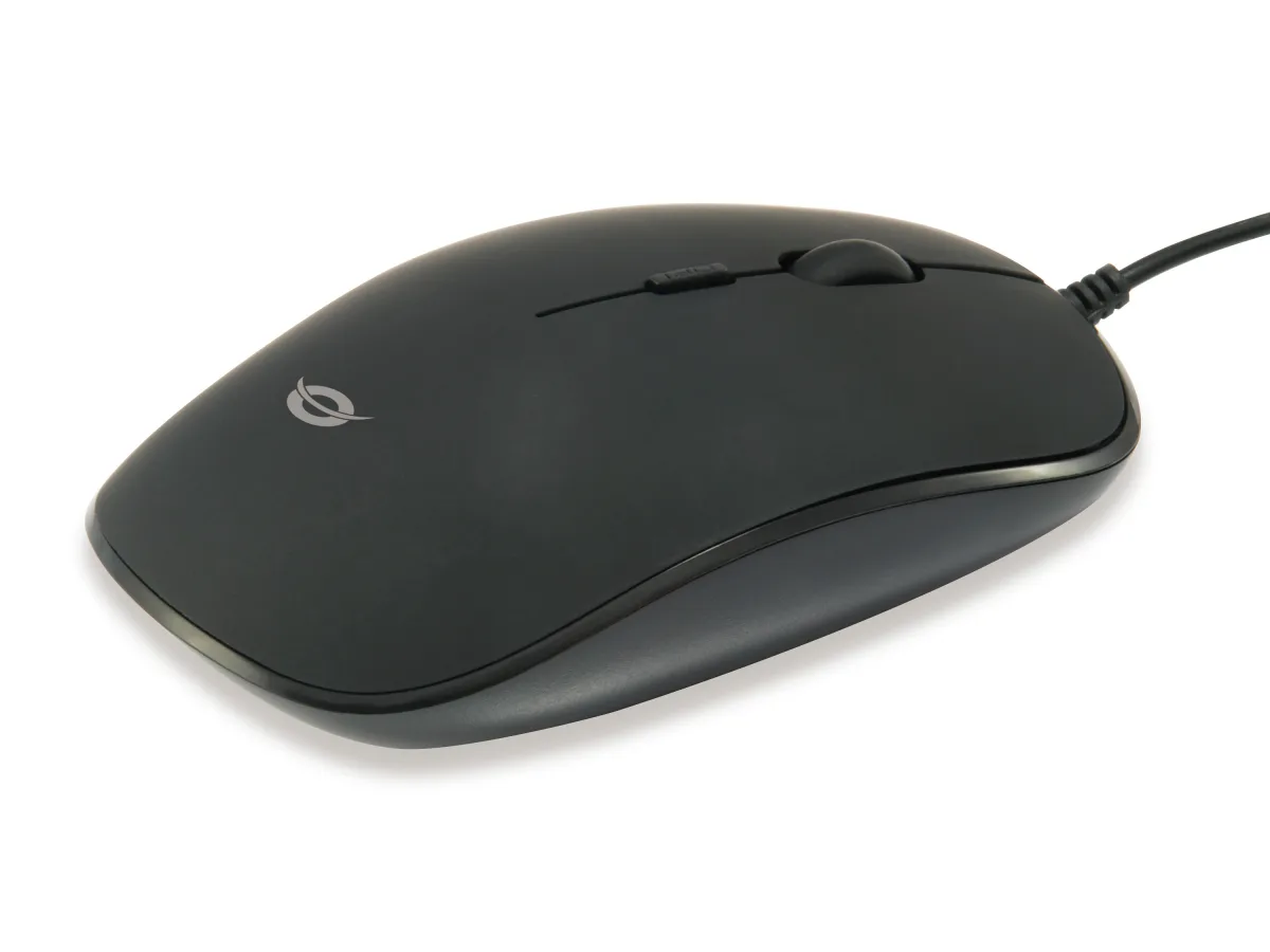 MOUSE OTTICO USB 1200 DPI BK 4 TASTI PLUG&PLAY DPI SWITCH