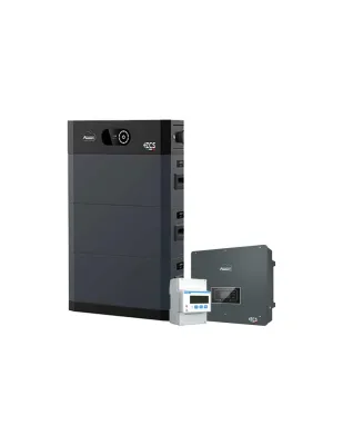 Sistema di accumulo trifase inverter 10kW Zucchetti batteria al litio HV SMART 5K 15.36kWh