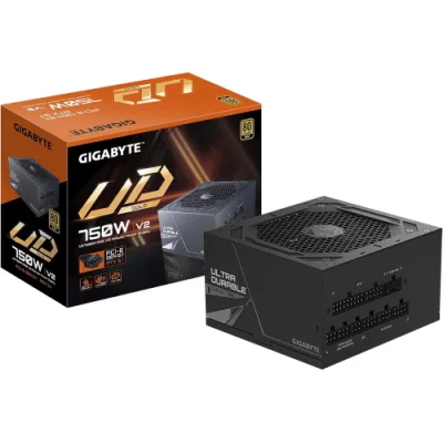 Gigabyte GP-UD750GM PG5 V2 Alimentatore 750 80 Plus Gold Completamente Modulare ATX 3.1 Nero