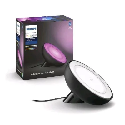 Philips Hue Lampada da Tavolo Bloom White And Color Ambience Bluetooth Black
