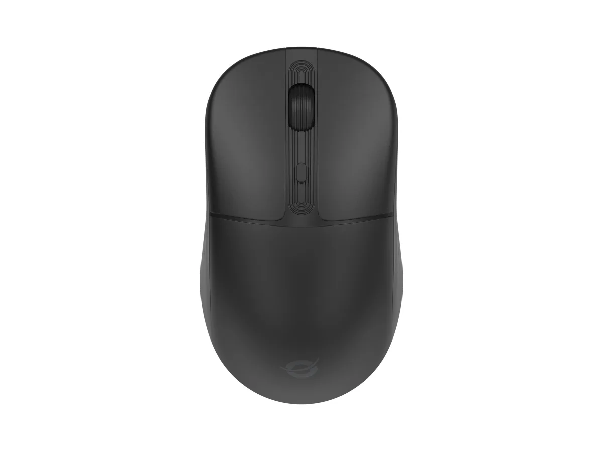 MOUSE OTTICO WIRELESS 1600 DPI BK 4 TASTI PLUG&PLAY DPI SWITCH DUAL