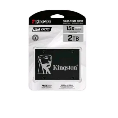 Kingston KC600 SSD 2.000GB SATA III 2.5" 3D TLC