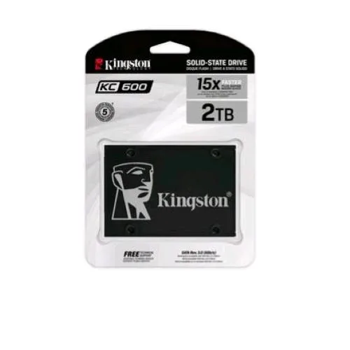 Kingston KC600 SSD 2.000GB SATA III 2.5" 3D TLC