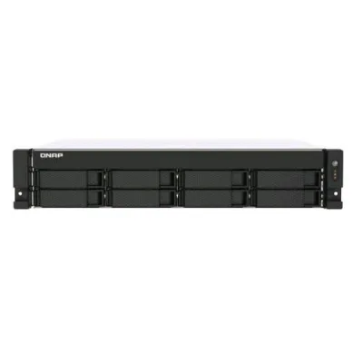 QNAP TS-873AU-RP NAS Chassis Rack 2U AMD V1500B 2.2GHz RAM 4GB-8 Bay HDD/SSD 2.5"/3.5" Black