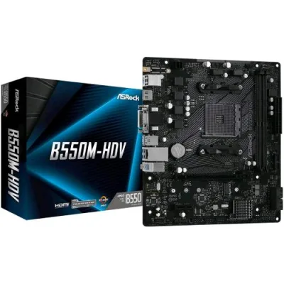 Asrock B550M-HDV AMD B550 Presa AM4 Micro ATX