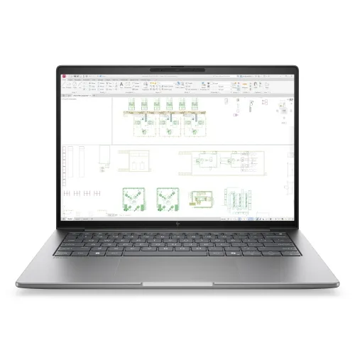 HP Zbook 8 G2I ai Workstation Mobile Copilot+ PC 14" Wuxga Intel Core Ultra 7 366H RAM 32GB-SSD 512GB NVMe-Nvidia RTX Pro 500 Blackwell 6GB-Wi-Fi 7+ Gigabit LAN-Win 11 Prof Argento (DK1M0ET#ABZ)