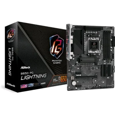 Asrock B650 PG Lightning AMD B650 Phantom Gaming Socket AM5 ATX