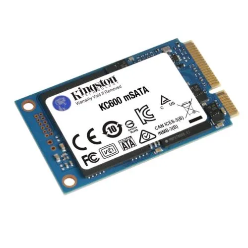 Kingston KC600 SSD Interno Msata 256GB Interfaccia SATA III 3D TLC