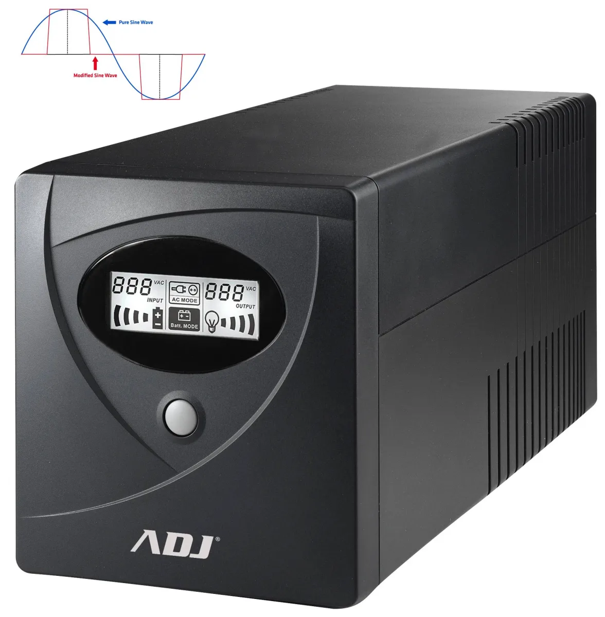 UPS 1 KVA DESKTOP LINE INT.SERVER SERIES 4*IEC+RJ11/45 LCD CBS ADJ