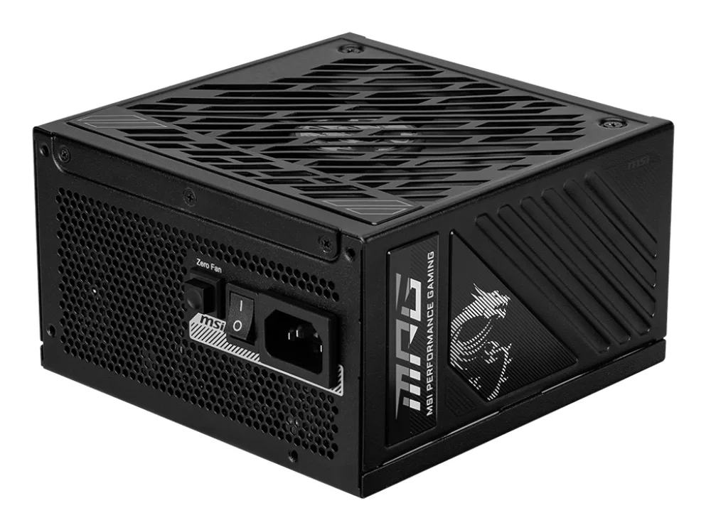 ALIMENTATORE 1000W MPG A1000GS PCIE FULLY MODULAR GOLD 306-7ZPFY11-CE0
