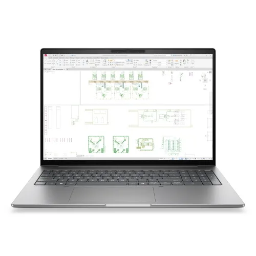 HP Zbook 8 G2I ai Workstation Mobile Copilot+ PC 16" Wuxga Intel Ultra Core 5 366H RAM 24GB-SSD 512GB NVMe-Nvidia RTX Pro 500 Blackwell 6GB-Wi-Fi 7 + Gigabit LAN-Win 11 Prof Argento (DK1L8ET#ABZ)