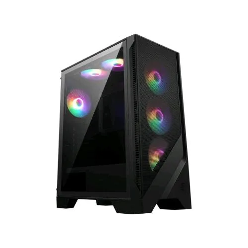 Msi Mag Forge 120A Airflow Case Midi Tower ATX, Micro ATX, Mini-Itx Vetro Temperato Nero