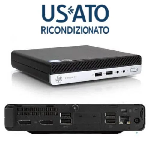PC REF I5 16GB 512GB DM W11P I5-8X00T 400 G4 TINY-MINI