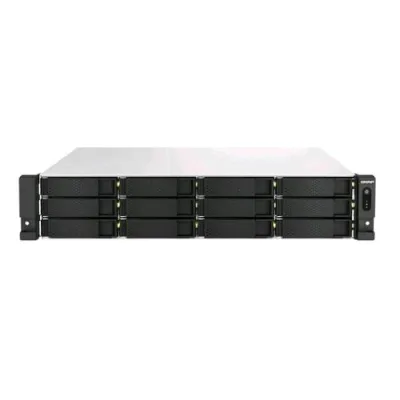 QNAP TS-H1887XU-RP NAS Chassis Rack 2U Intel Xeon e-2336 2.9GHz RAM 32GB-18 Bay HDD/SSD 2.5"/3.5"-LAN 100/1000/2500 Mbps-Colore Nero
