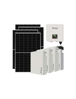 Kit fotovoltaico trifase 10010W inverter 10kW litio 23.2KWh T-BAT-H5.8 Solax Power