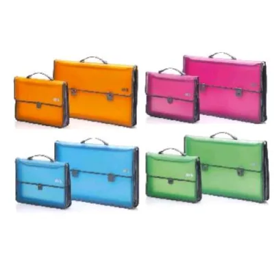 Favorit B-Tech Pastel Valigetta in PP 285X385X90 mm 1 Chiusura Colori Assortiti