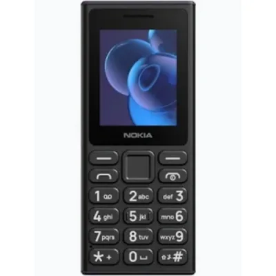Nokia 105 2024 Dual SIM Mobile Phones 2G USB-C Italia Black