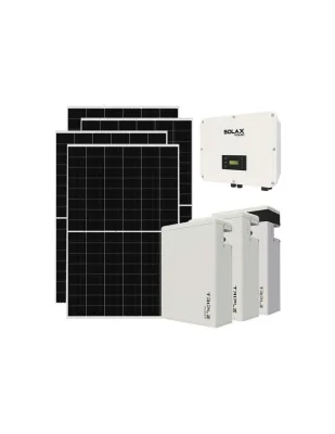 Kit fotovoltaico trifase 20020W inverter 20kW litio 17.4KWh T-BAT-H5.8 Solax Power