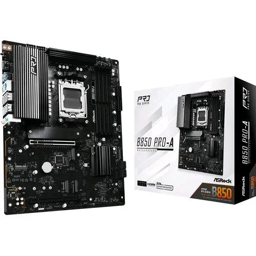 Asrock B850 Pro-A AMD B850 Socket AM5 4 x DDR5 ATX