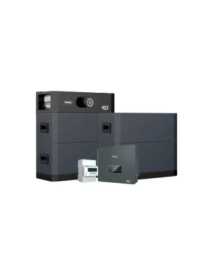 Sistema di accumulo trifase inverter 20kW Zucchetti batteria al litio HV SMART 5K 20.48kWh