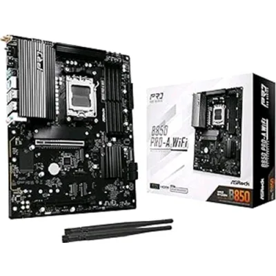 Asrock B850 Pro-A Wi-Fi AMD B850 Socket AM5 ATX 4 x DDR5 4X M.2