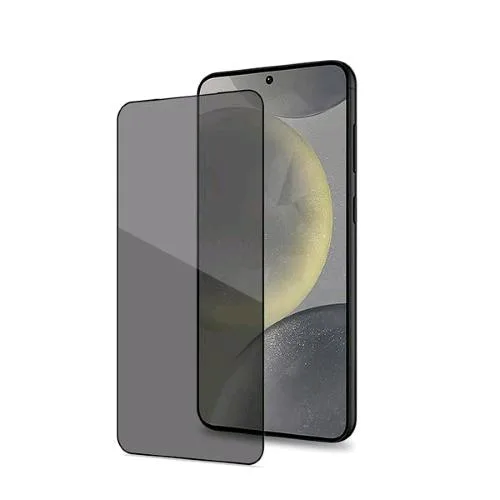 Celly Samsung Galaxy S25 5G/ Galaxy S25 5G Enterprise Edition Full Glass Proteggi Schermo in Vetro Temperato 9H con Effetto Privacy Bordo Nero