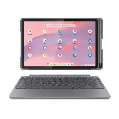 Lenovo Chromebook Duet 10.9" Touch Screen Mediatek Kompanio 838 RAM 8GB-eMMC 64GB-Web Cam 5MPX Wi-Fi 6-Chrome Os Grigio (83HJ001AIX)