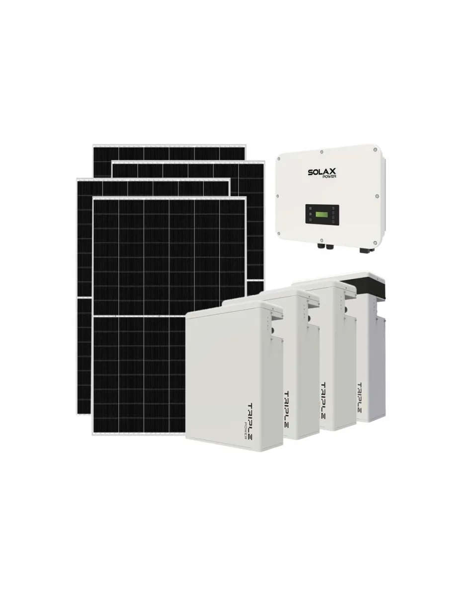 Kit fotovoltaico trifase 20020W inverter 20kW litio 23.2KWh T-BAT-H5.8 Solax Power