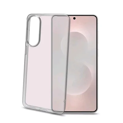 Celly Samsung Galaxy S25 Edge Cover in Morbido Tpu Trasparente