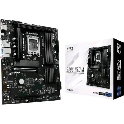 Asrock B860 Pro-A Intel B860 Lga 1851 (Socket V1) 4 x DDR5 ATX