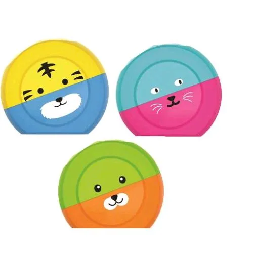 CWR Speedy Snail Temperamatite 2 Fori in Plastica con Contenitore Colori Assortiti