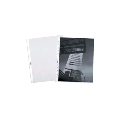 Favorit Buste a U con Foratura Universale in PP Liscia CM 30X42 A4 Trasparente Conf 10 Pz.