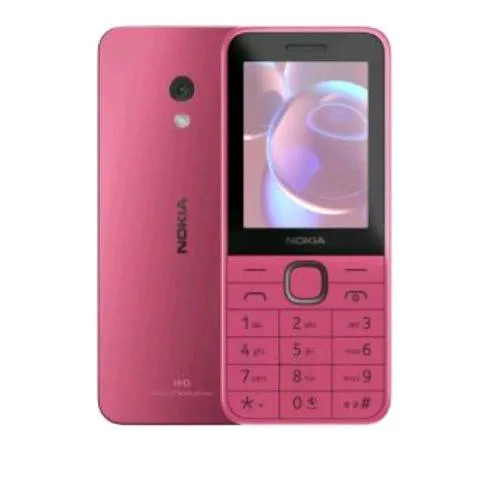 Nokia 225 2024 4G Dual SIM 2.4" Fotocamera Bluetooth Radio FM Italia Pink