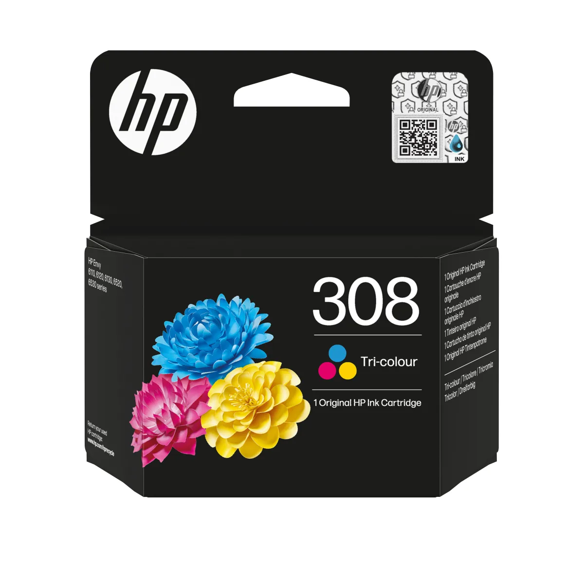 INK HP 308 CIANO MAGENTA GIALLO