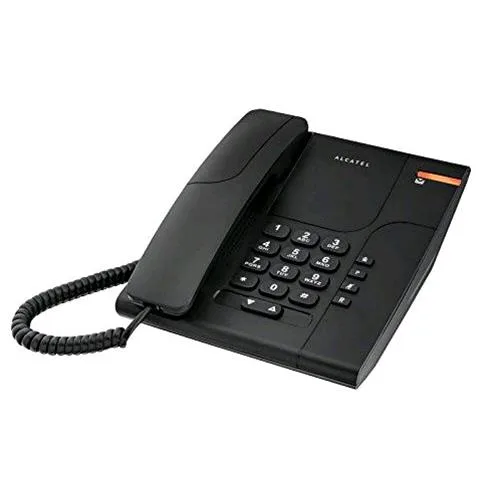 Alcatel Temporis 180 Telefono Bca da Tavolo Professionale Colore Nero