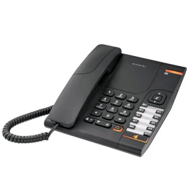 Alcatel Temporis 380 Telefono Bca da Tavolo Professionale Colore Nero