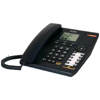 Alcatel Temporis 880 Telefono da Tavolo con Display Vivavoce Rubrica Colore Nero