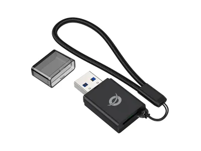 LETTORE SCHEDE USB 3.0 UHS-I BK MICRO SD T-F,MICRO SDHC,MICRO SDXC