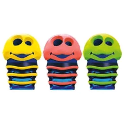 Maped Croc Croc Temperamatite in Plastica 2 Fori con Serbatoio Col. Assortiti
