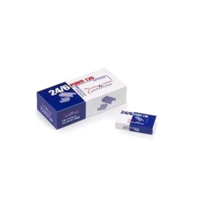 Iternet Turikan Punti Metallici 126 Serie 24/6 mm Spessore 0.53 Confezione 1.000 Punti