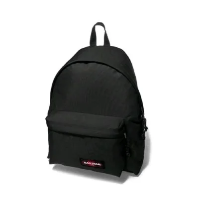 Eastpack Padded Pak Zaino in Poliestere Poliammide 40X30X18 cm 24 l Spallacci Imbottiti Antiscivolo Tasca Frontale Nero