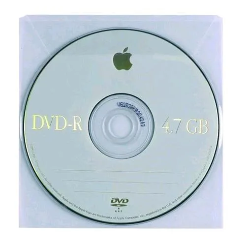 Favorit Buste Porta CD Singolo in PP CM 12.5X12.5 con Patella di Chiusura Trasparente Conf 25 Pz.